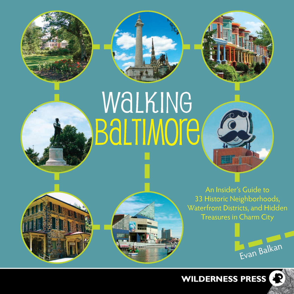 Cover image for Walking Baltimore ISBN 9780899977027