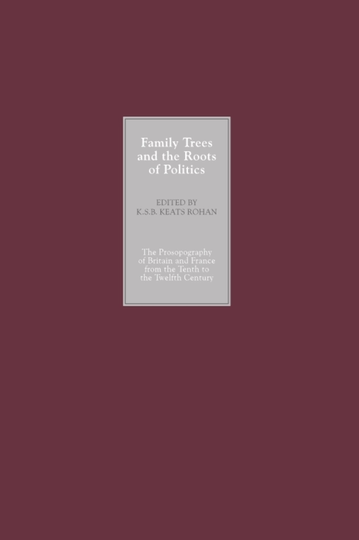 Cover image for Family Trees and the Roots of Politics ISBN 9780851156255