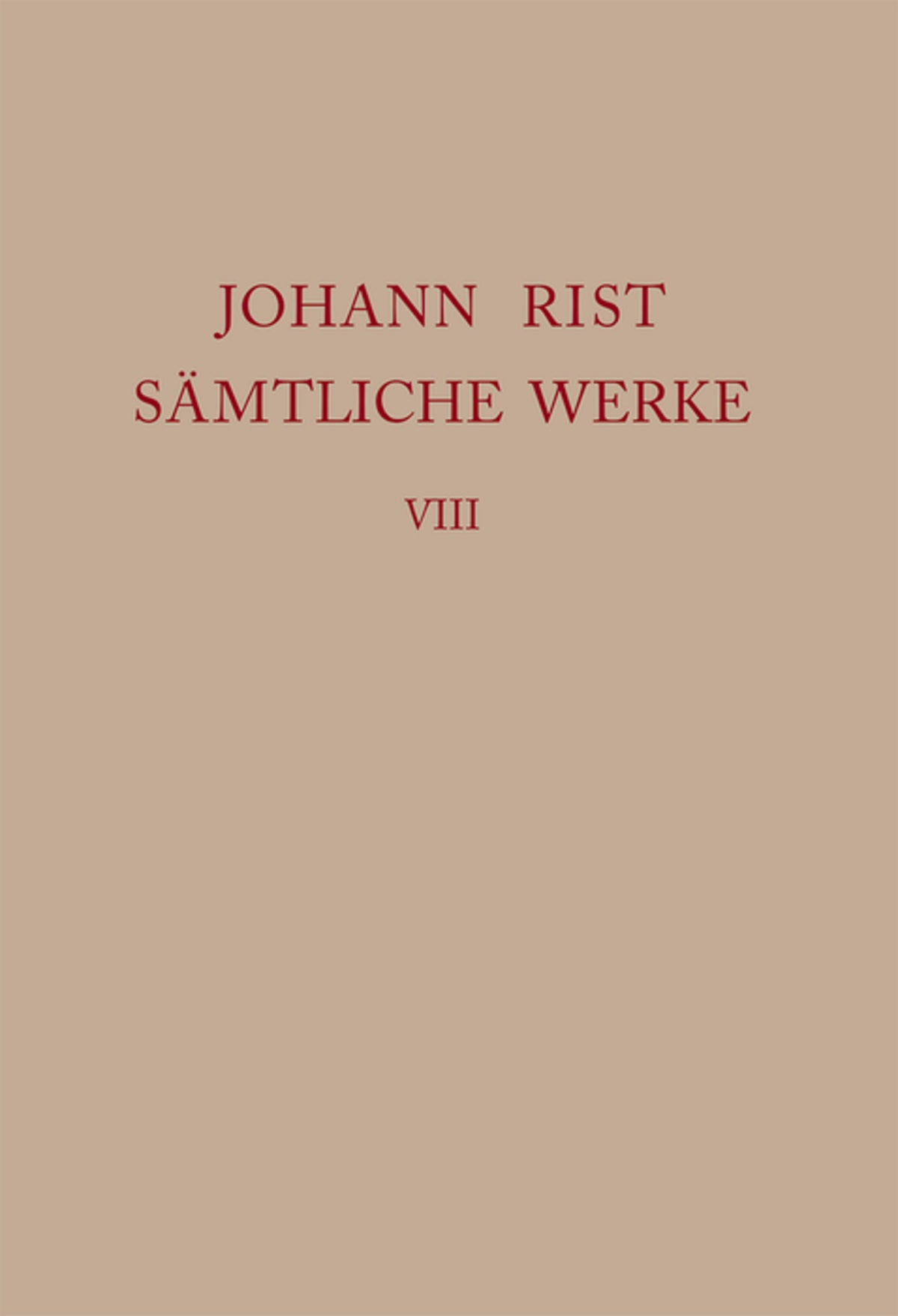 Cover image for Dichtungen 1644–1646 ISBN 9783110584950