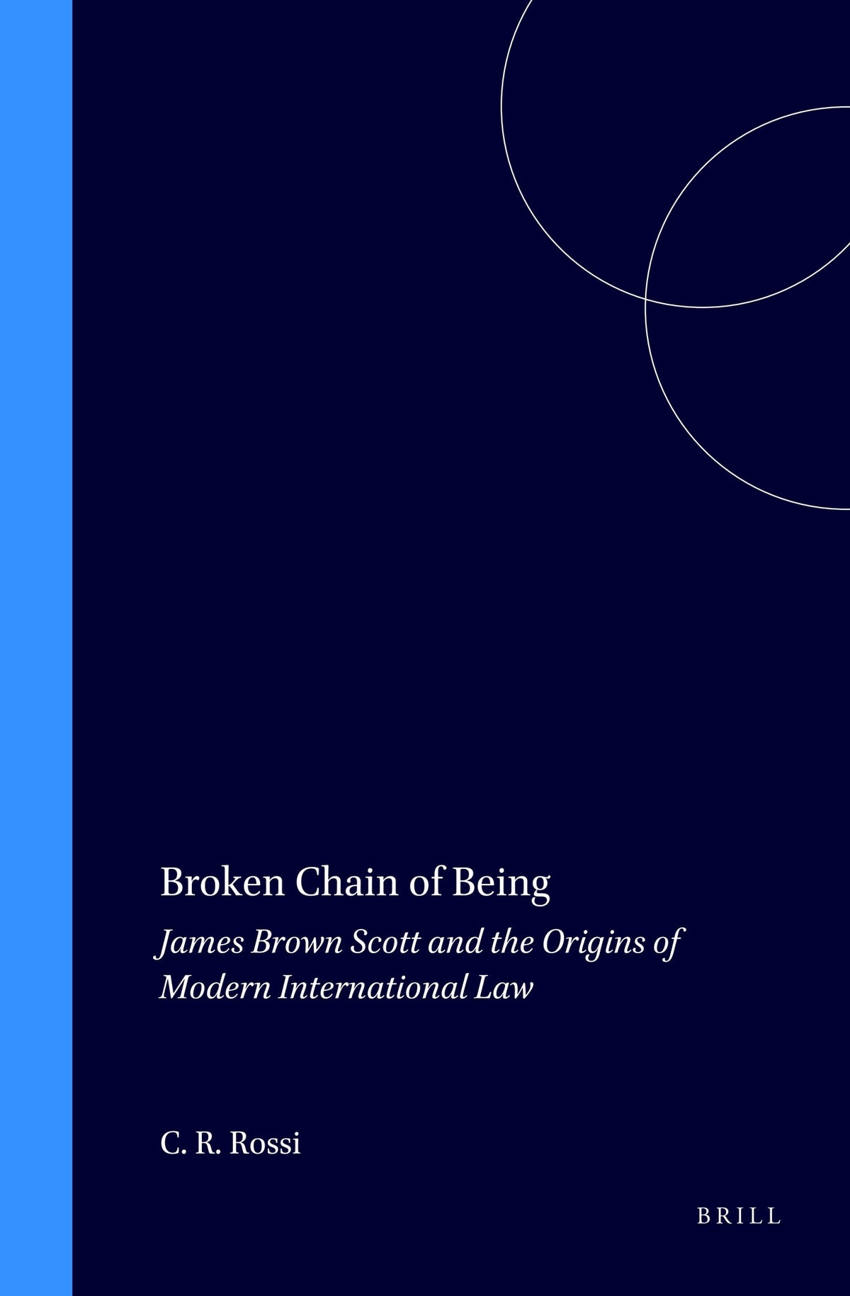 Cover image for Broken Chain of Being ISBN 9789041106285