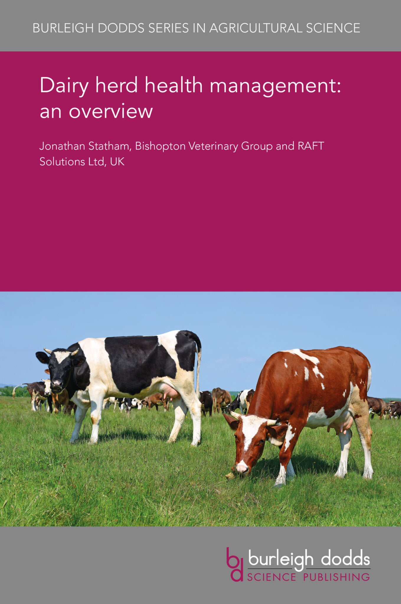 Cover image for Dairy herd health management: an overview ISBN 9781838791810