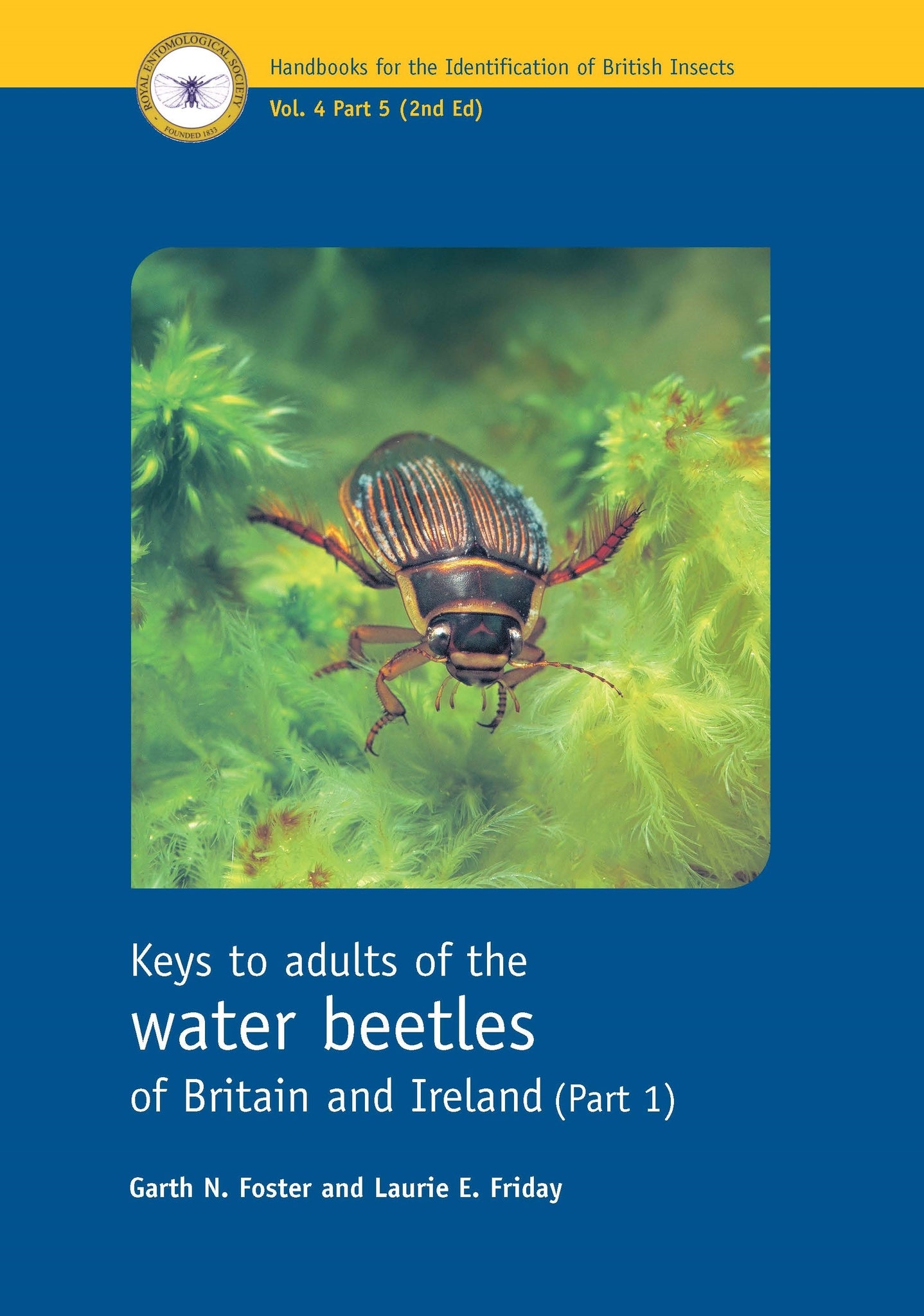 Keys to adults of the water beetles of Britain and Ireland (Part 1)