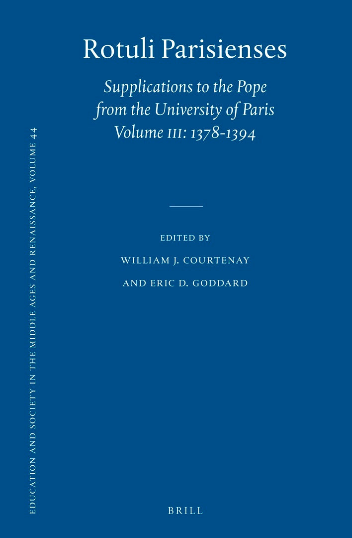 Cover image for Rotuli Parisienses (2 vols.) ISBN 9789004233782