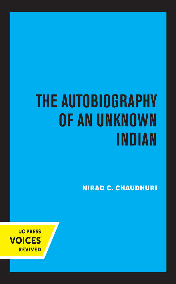Cover image for The Autobiography of an Unknown Indian ISBN 9780520370326