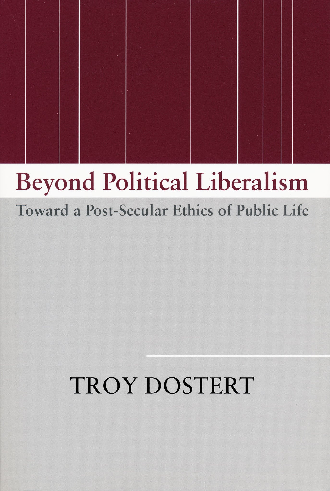 Beyond Political Liberalism