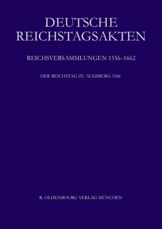 Der Reichstag zu Augsburg 1566
