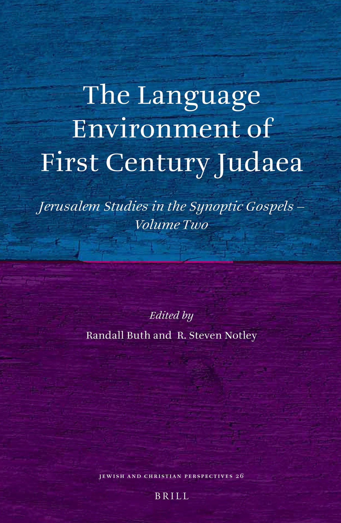 The Language Environment of First Century Judaea