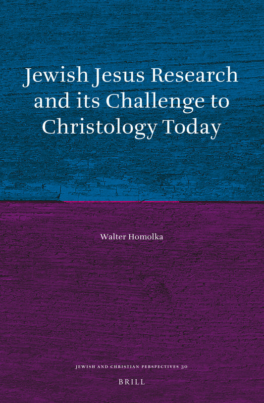 Jewish Jesus Research and its Challenge to Christology Today