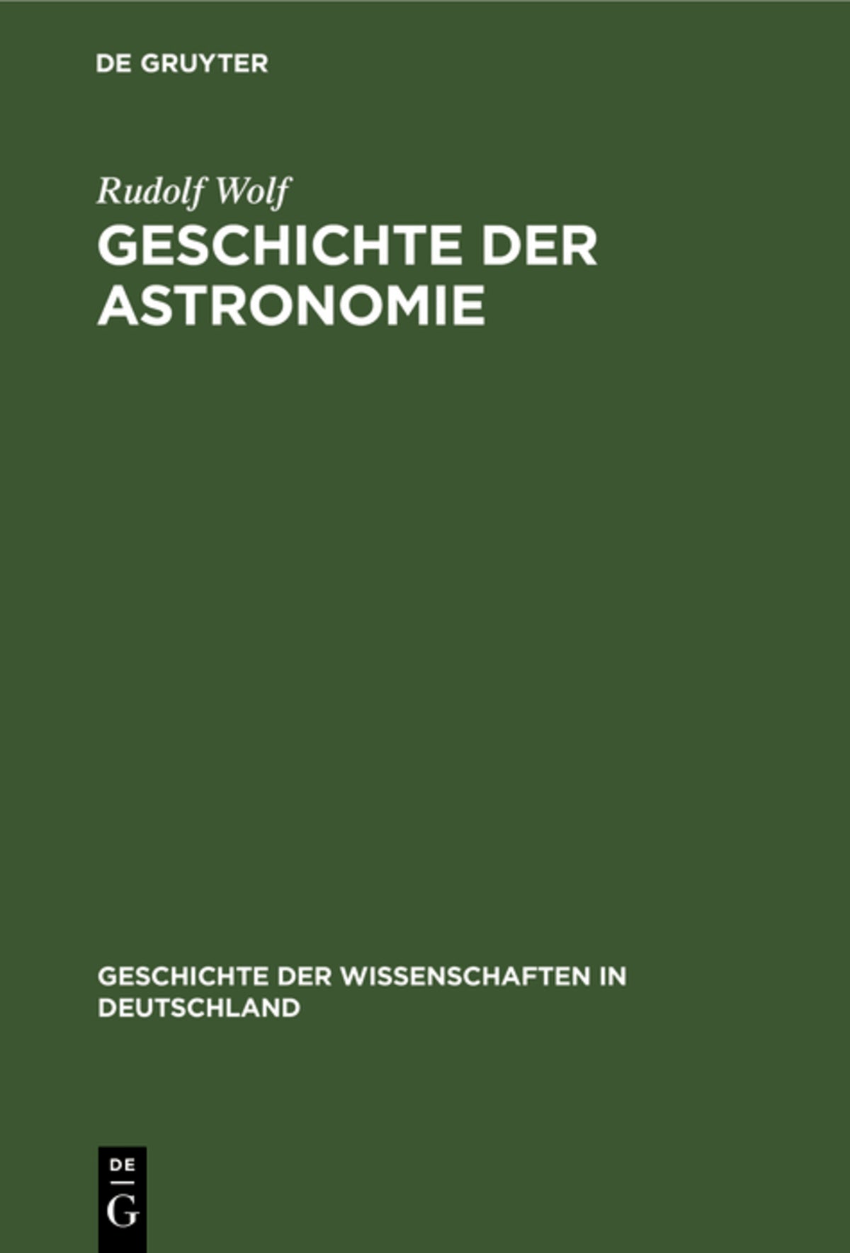 Cover image for Geschichte der Astronomie ISBN 9783486724462
