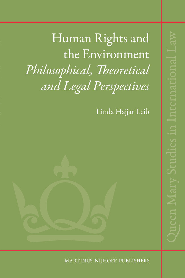 Cover image for Human Rights and the Environment ISBN 9789004188648