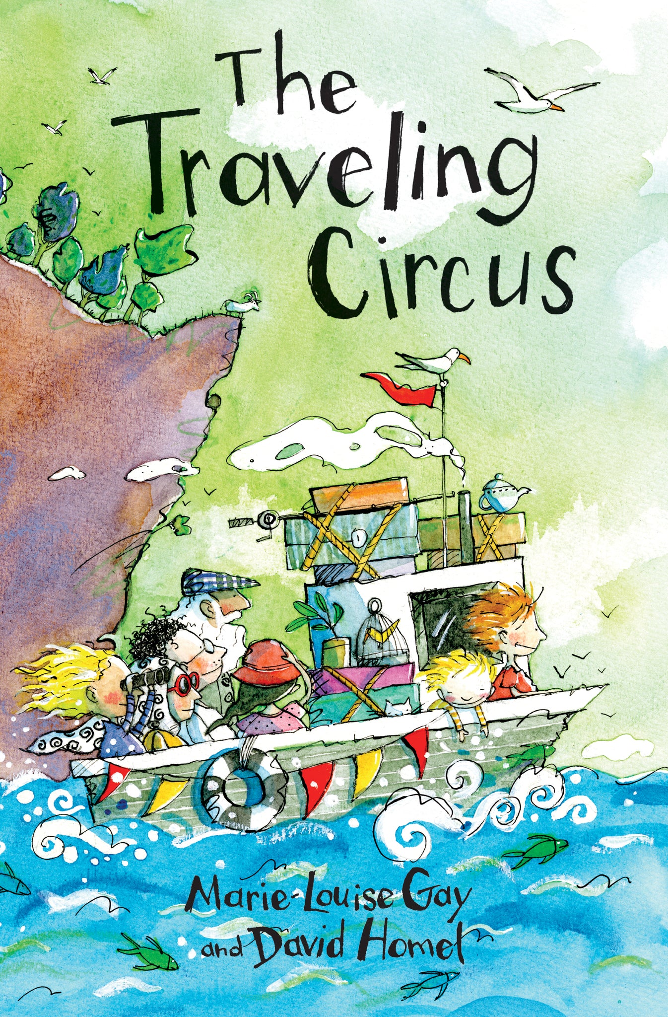 Cover image for The Traveling Circus ISBN 9781554984206