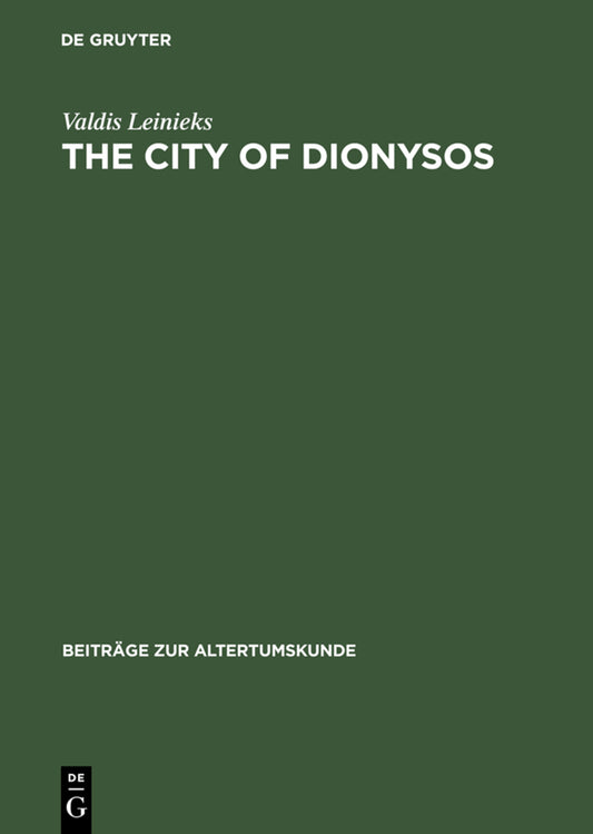 The City of Dionysos