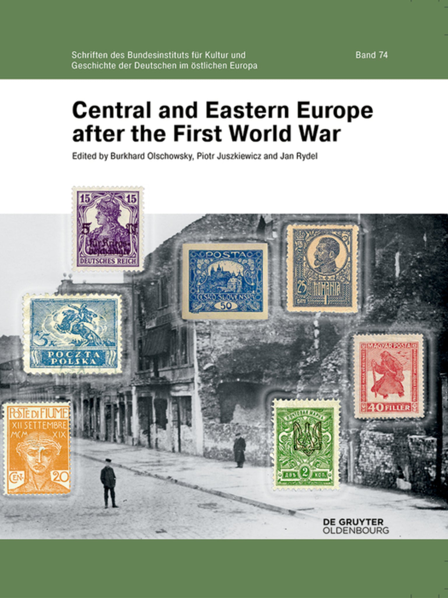Cover image for Central and Eastern Europe after the First World War ISBN 9783112206478