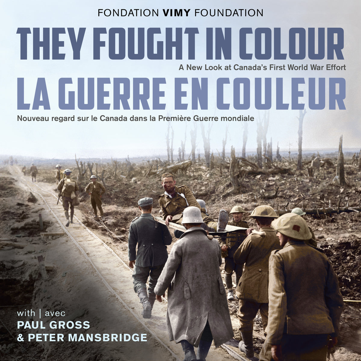 Cover image for They Fought in Colour / La Guerre en couleur ISBN 9781459740785