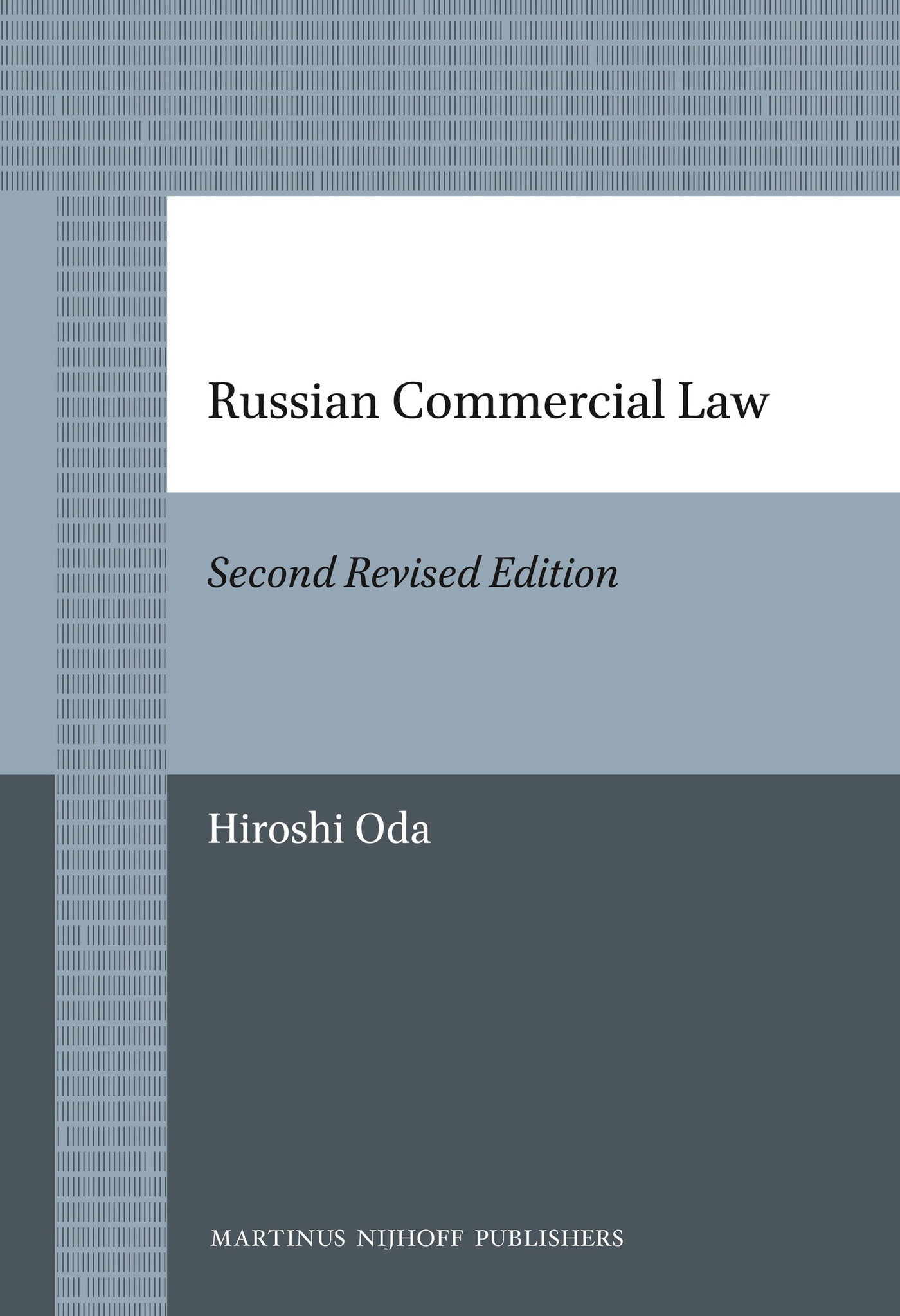 Cover image for Russian Commercial Law ISBN 9789004226807