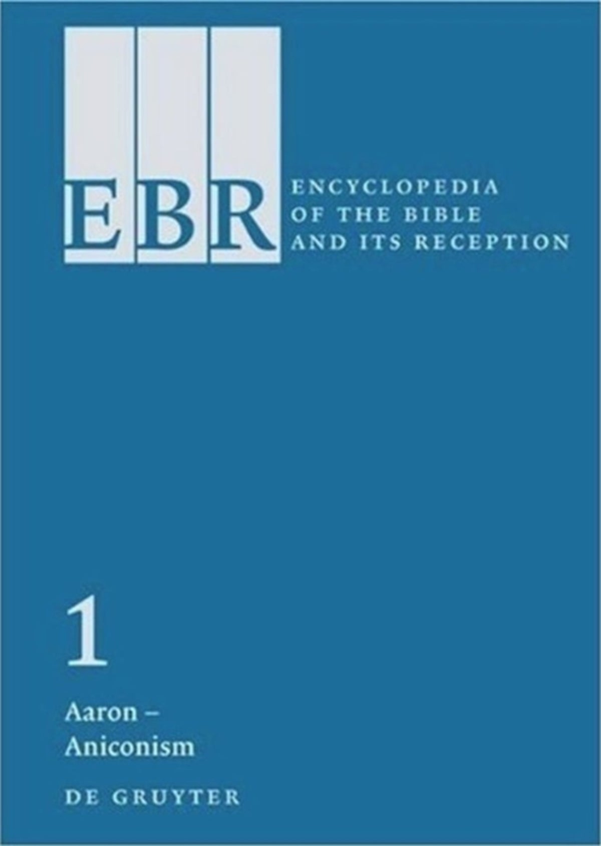 Cover image for Aaron – Aniconism ISBN 9783110183559