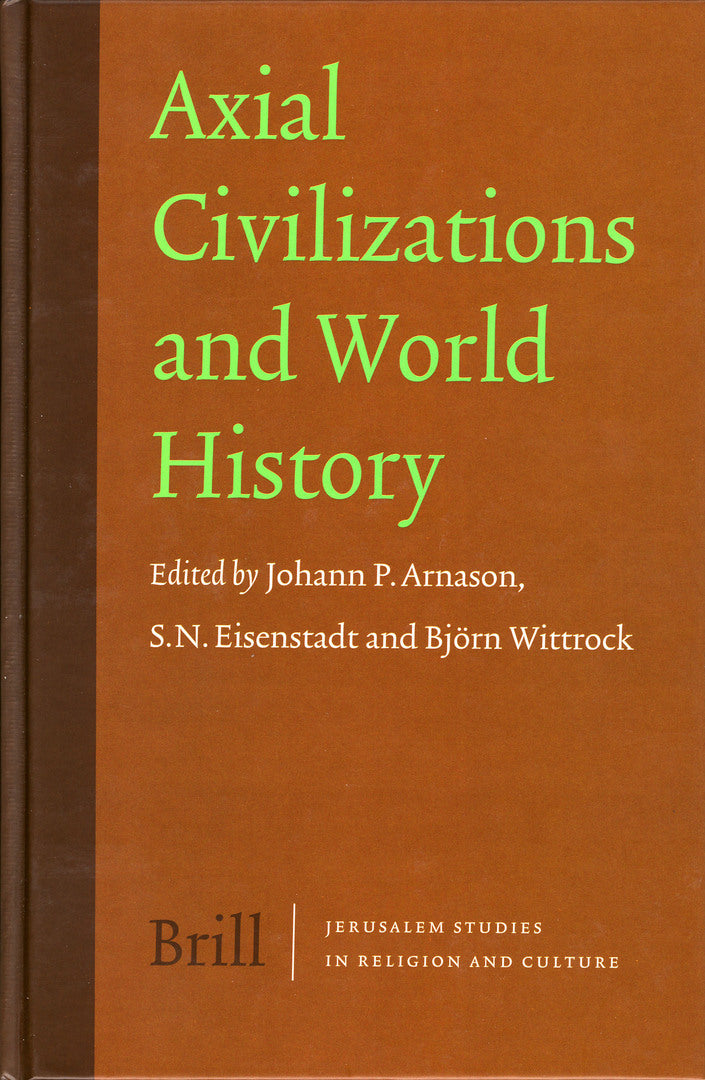 Cover image for Axial Civilizations and World History ISBN 9789004139558