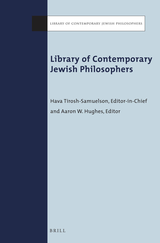 Library of Contemporary Jewish Philosophers (PB SET) Volumes 1-5
