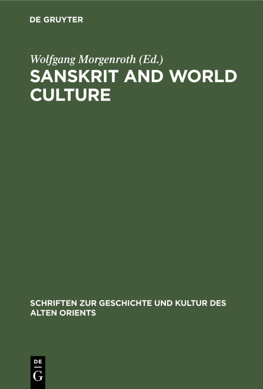 Sanskrit and World Culture