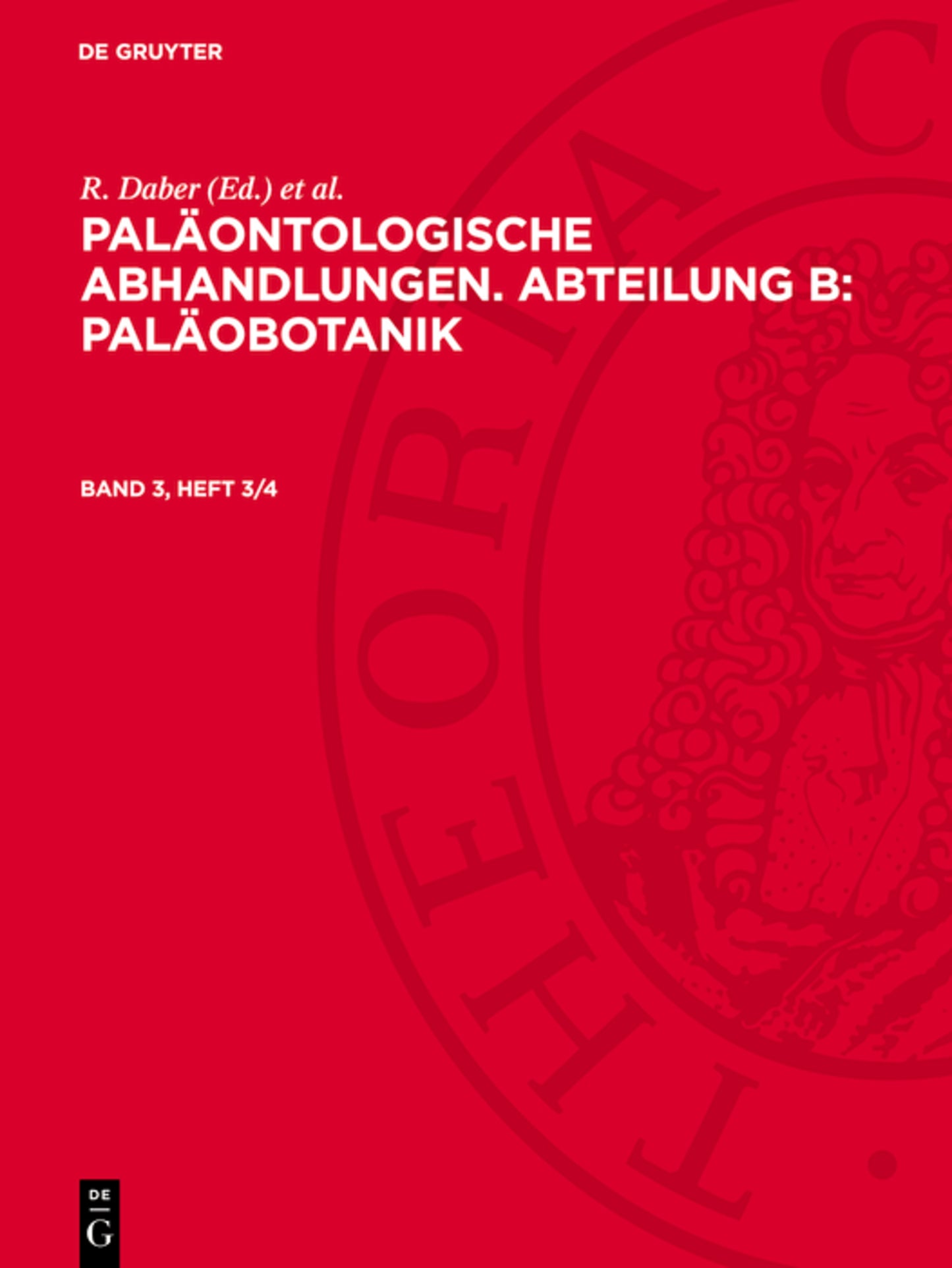 Paläontologische Abhandlungen. Abteilung B: Paläobotanik