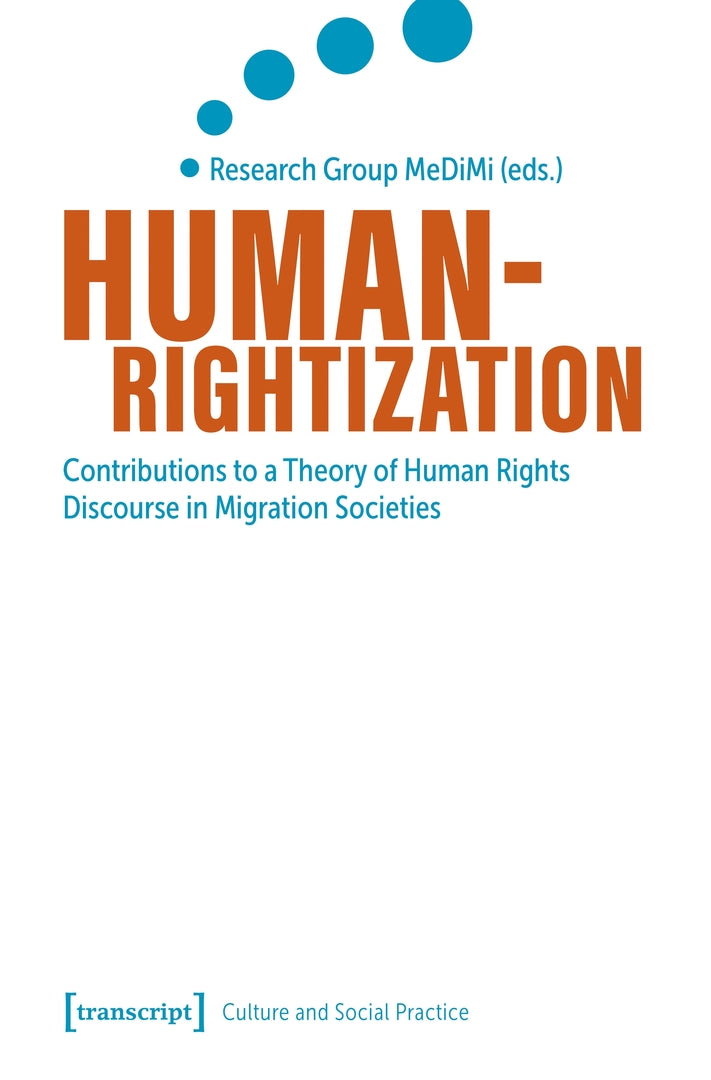 Cover image for Humanrightization ISBN 9783837683660