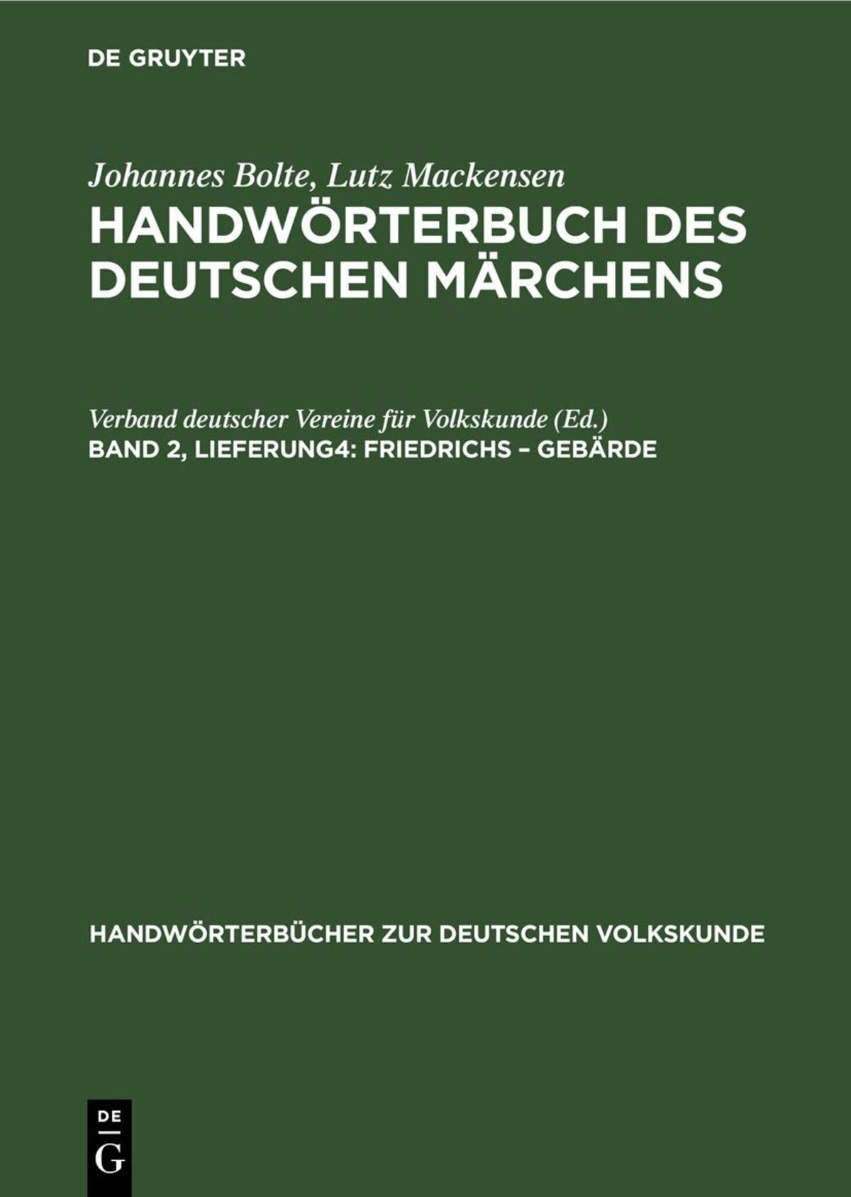 Friedrichs – Gebärde