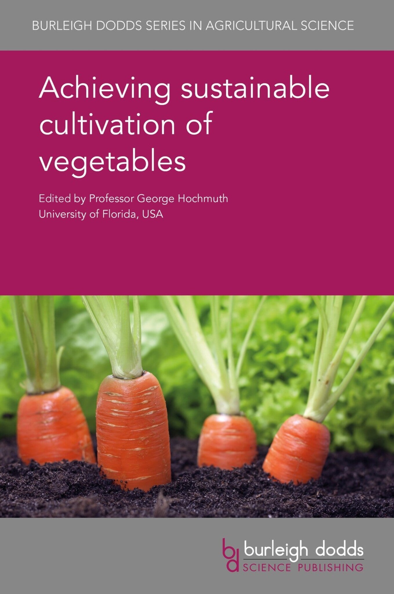 Cover image for Achieving sustainable cultivation of vegetables ISBN 9781786762368