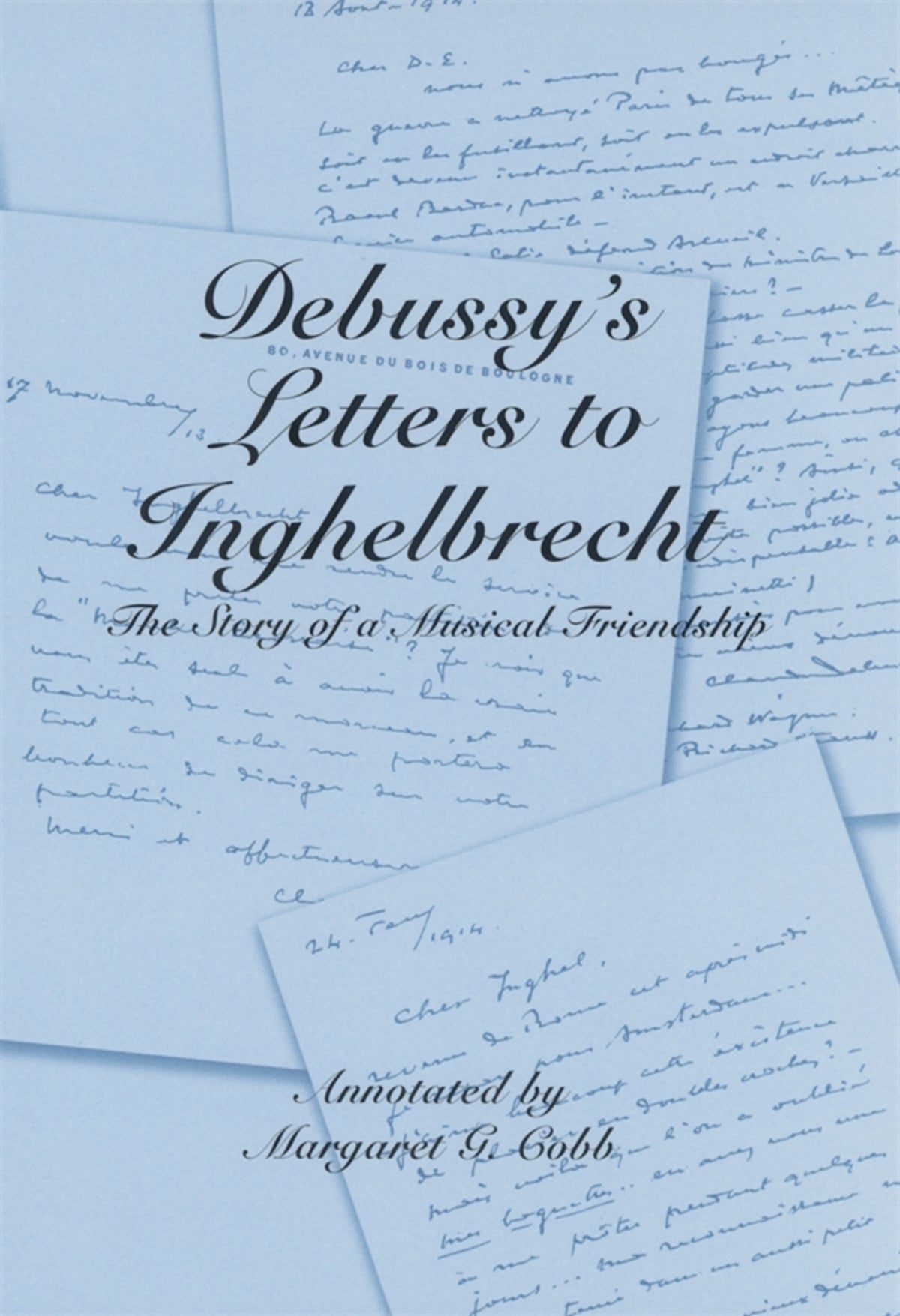 Cover image for Debussy's Letters to Inghelbrecht ISBN 9781580461740