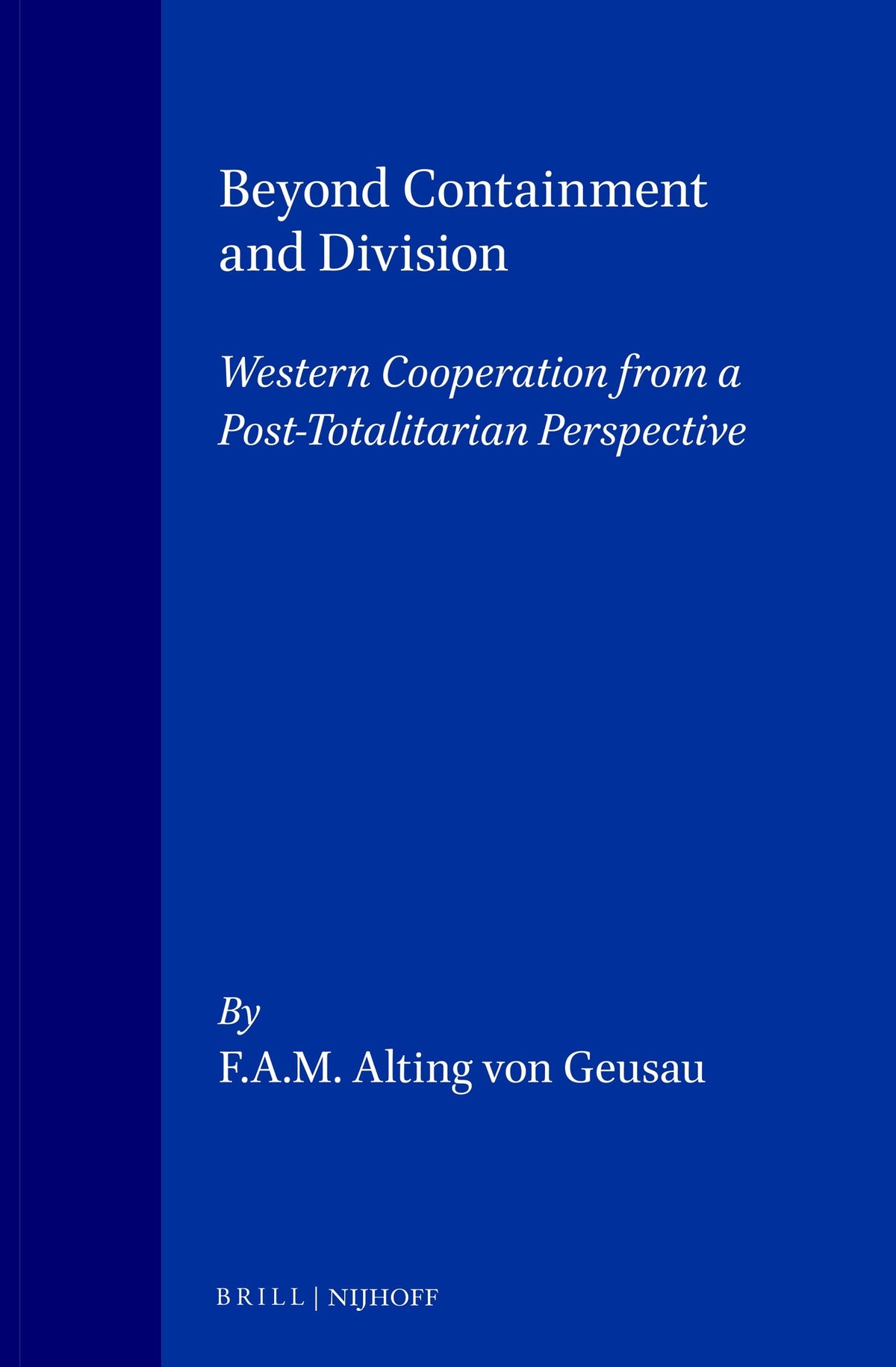 Beyond Containment and Division