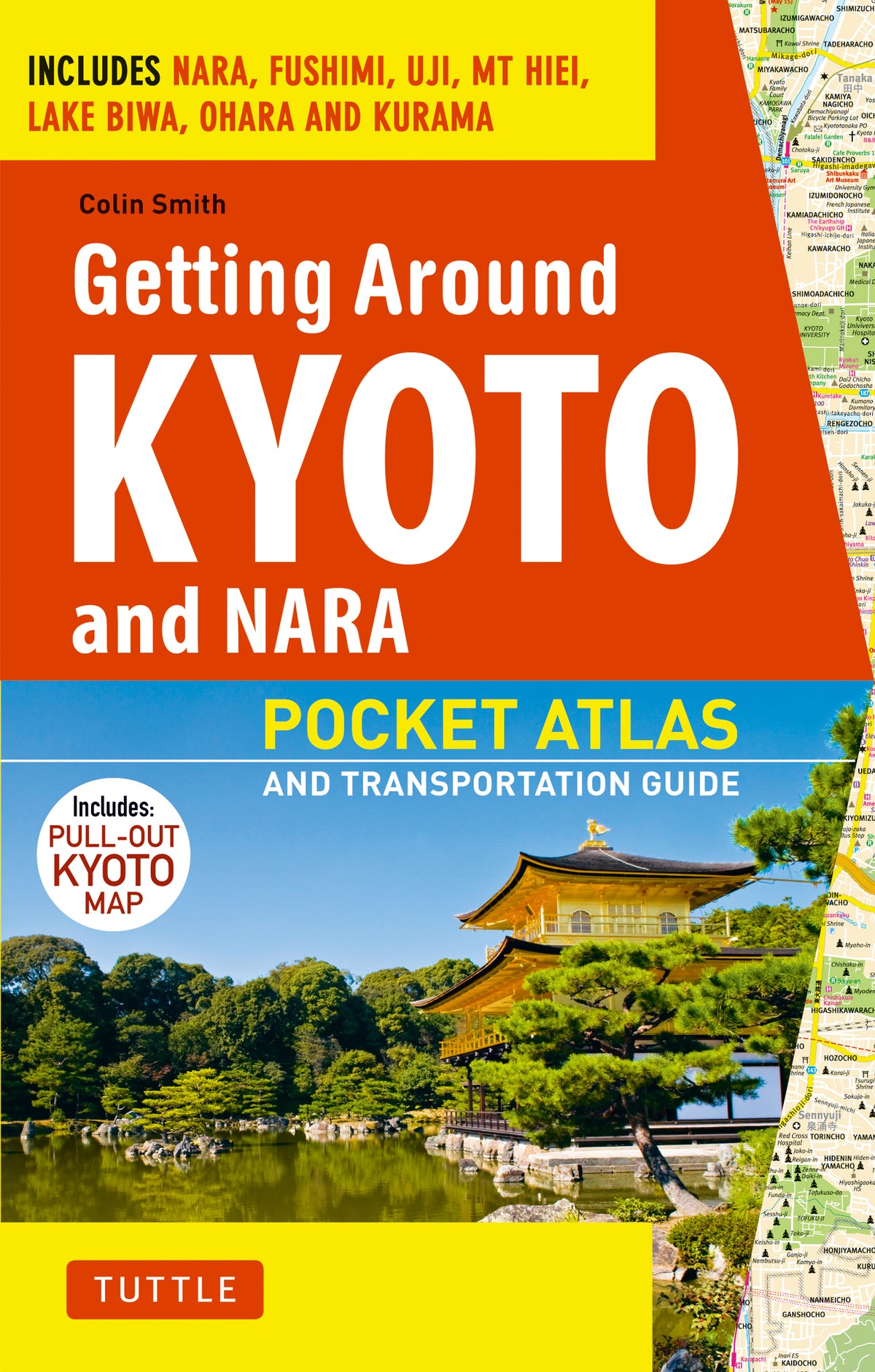 Cover image for Getting Around Kyoto and Nara ISBN 9784805309643