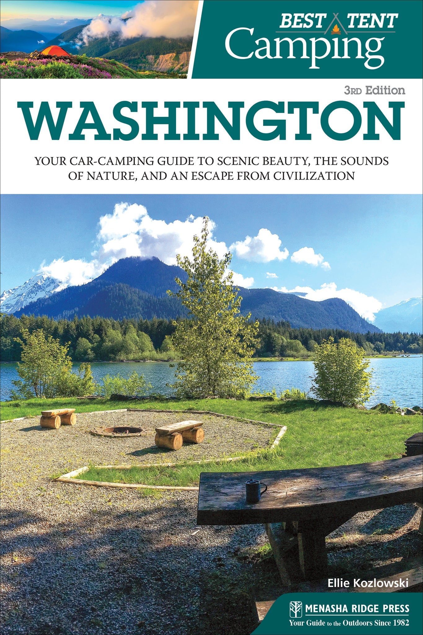 Cover image for Best Tent Camping: Washington ISBN 9781634042956