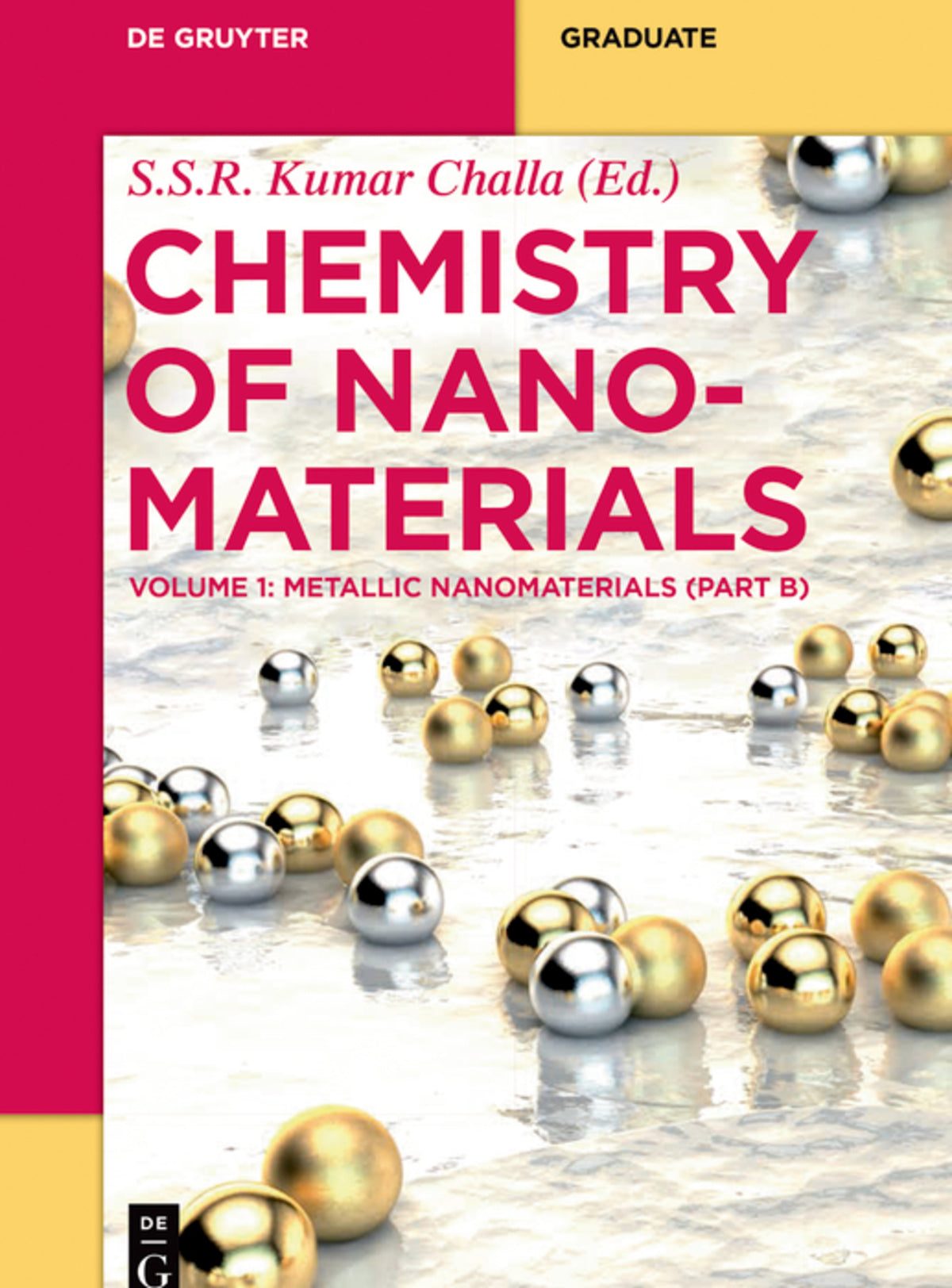 Cover image for Metallic Nanomaterials (Part B) ISBN 9783110636604