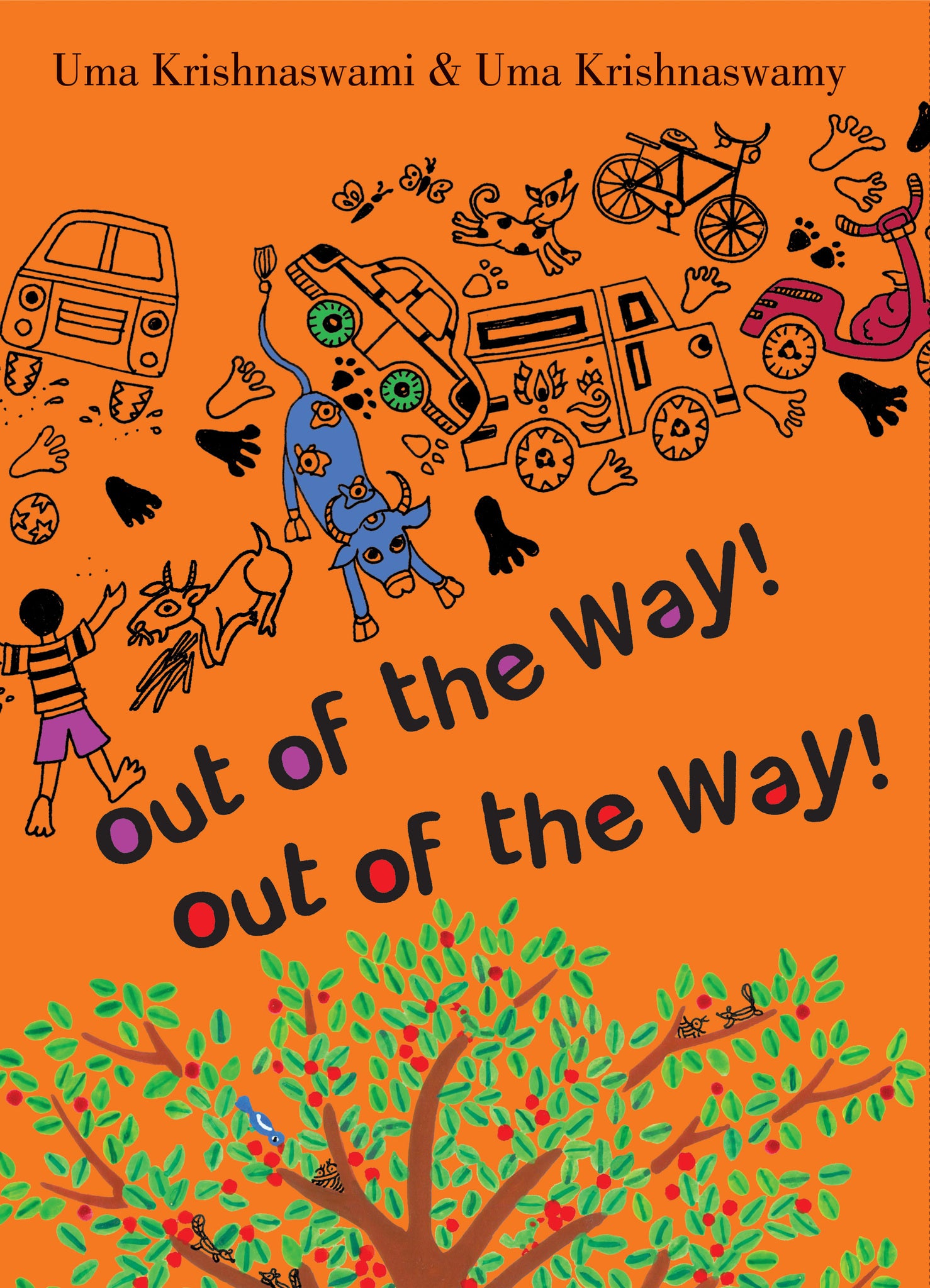 Cover image for Out of the Way! Out of the Way! ISBN 9781554981304