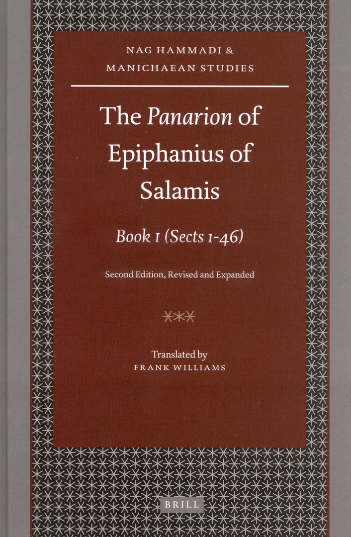 The Panarion of Epiphanius of Salamis: Book I