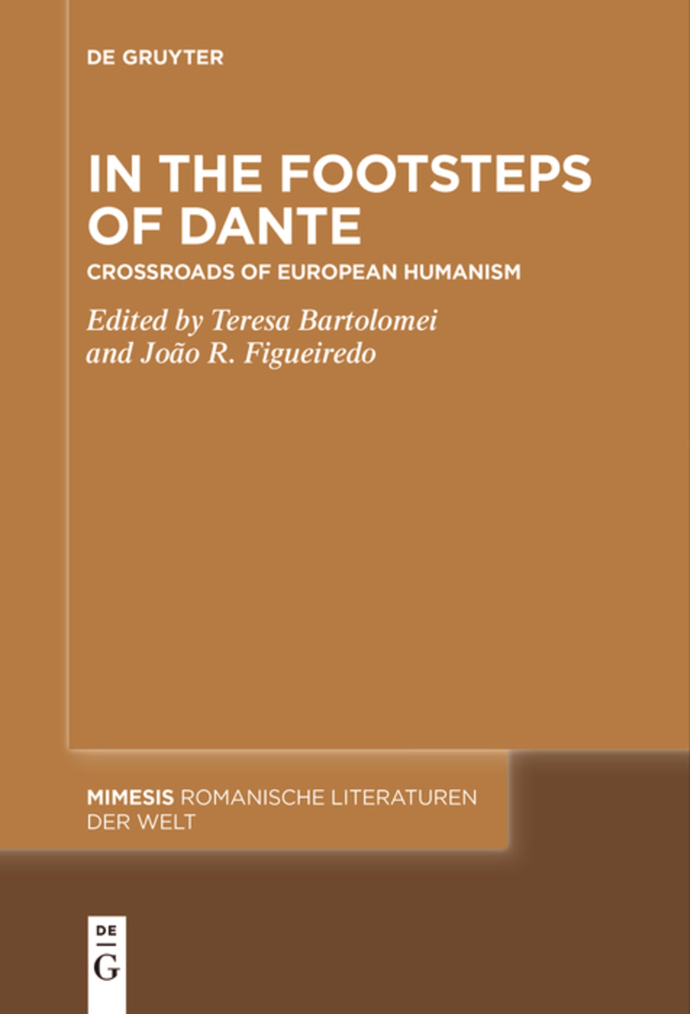 Cover image for In the Footsteps of Dante ISBN 9783111627427