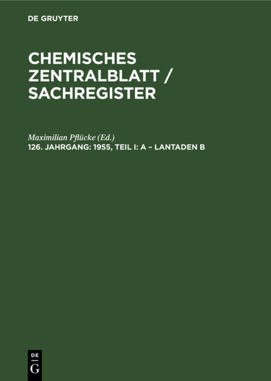 1955, Teil I: A – Lantaden B