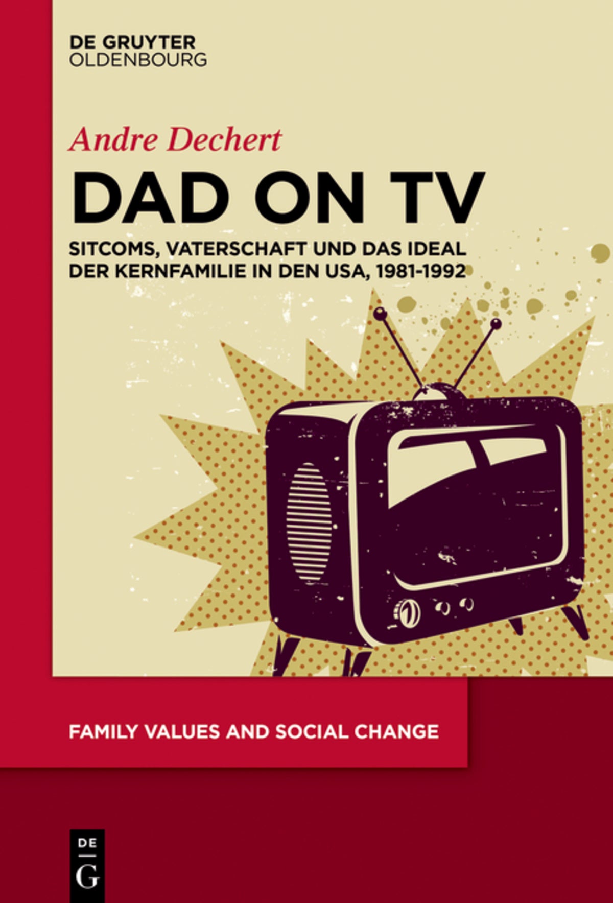 Cover image for Dad on TV ISBN 9783110568219