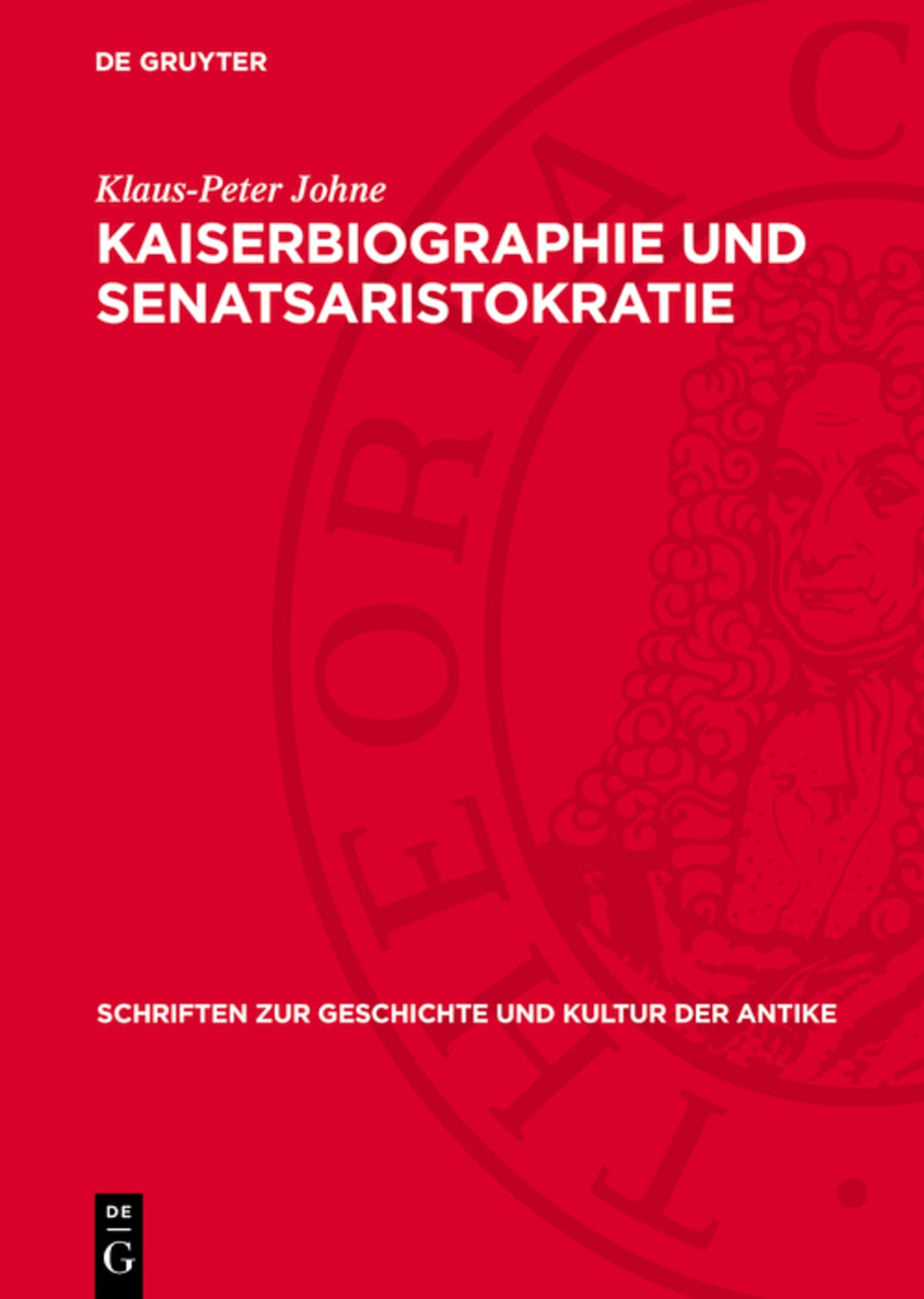 Cover image for Kaiserbiographie und Senatsaristokratie ISBN 9783112718568