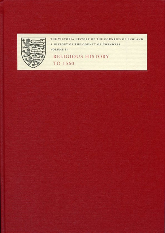 A History of the County of Cornwall