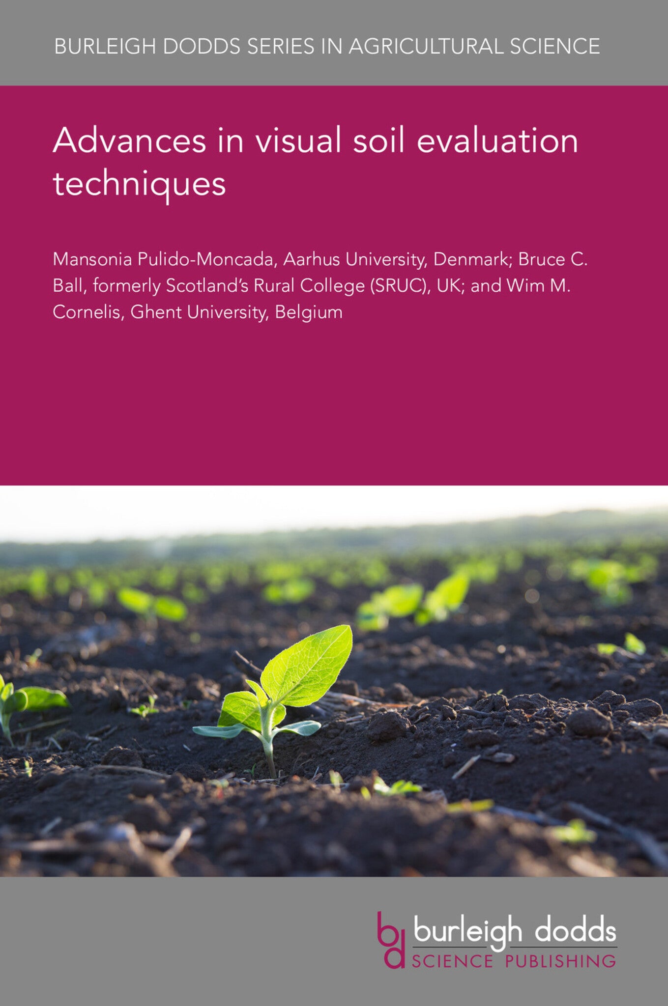 Cover image for Advances in visual soil evaluation techniques ISBN 9781801461900