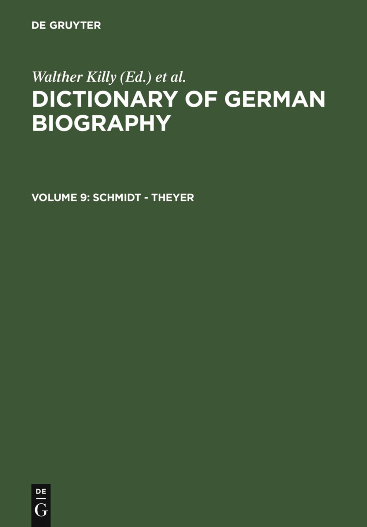 Cover image for Schmidt - Theyer ISBN 9783598232992
