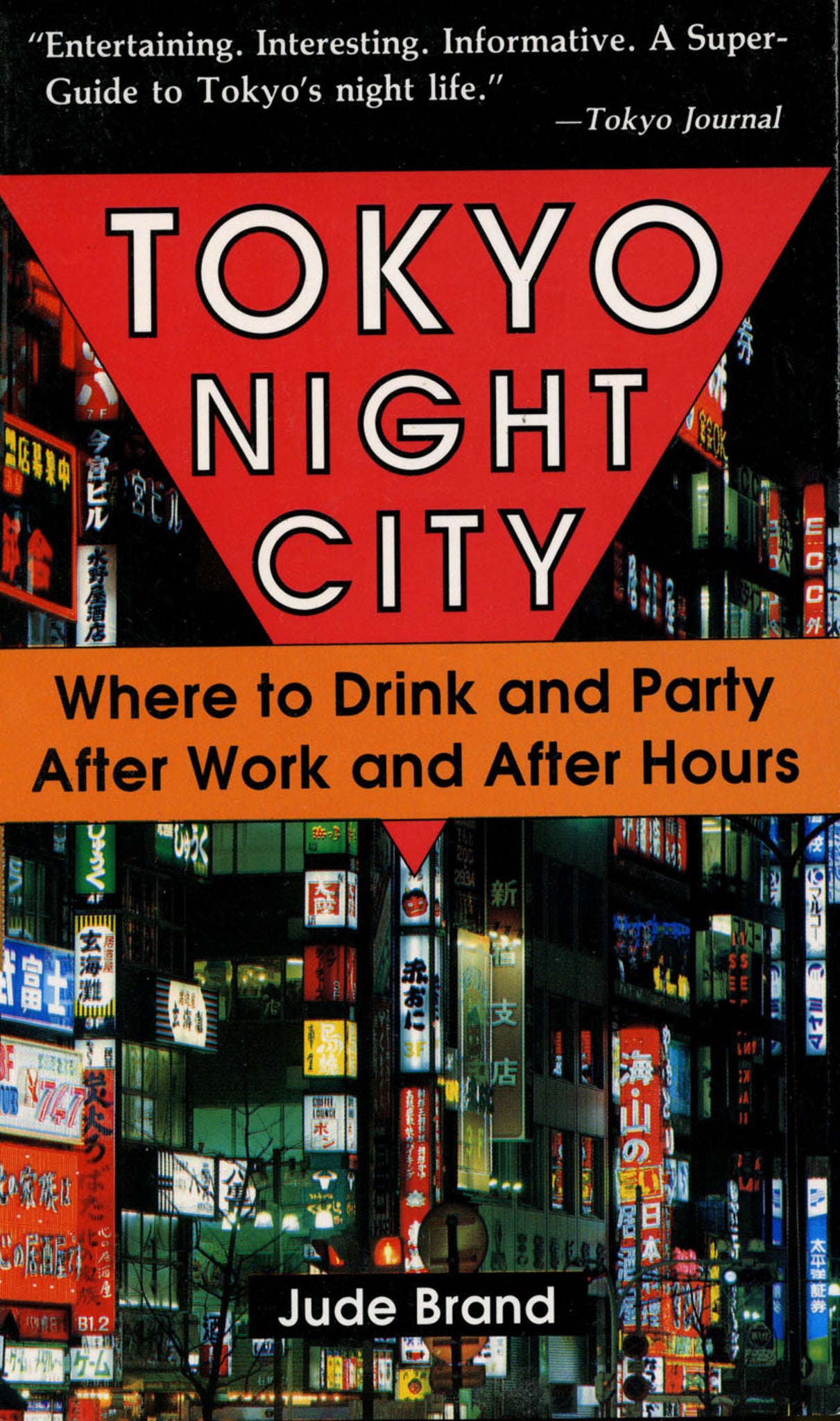 Tokyo Night City Where to Drink & Party