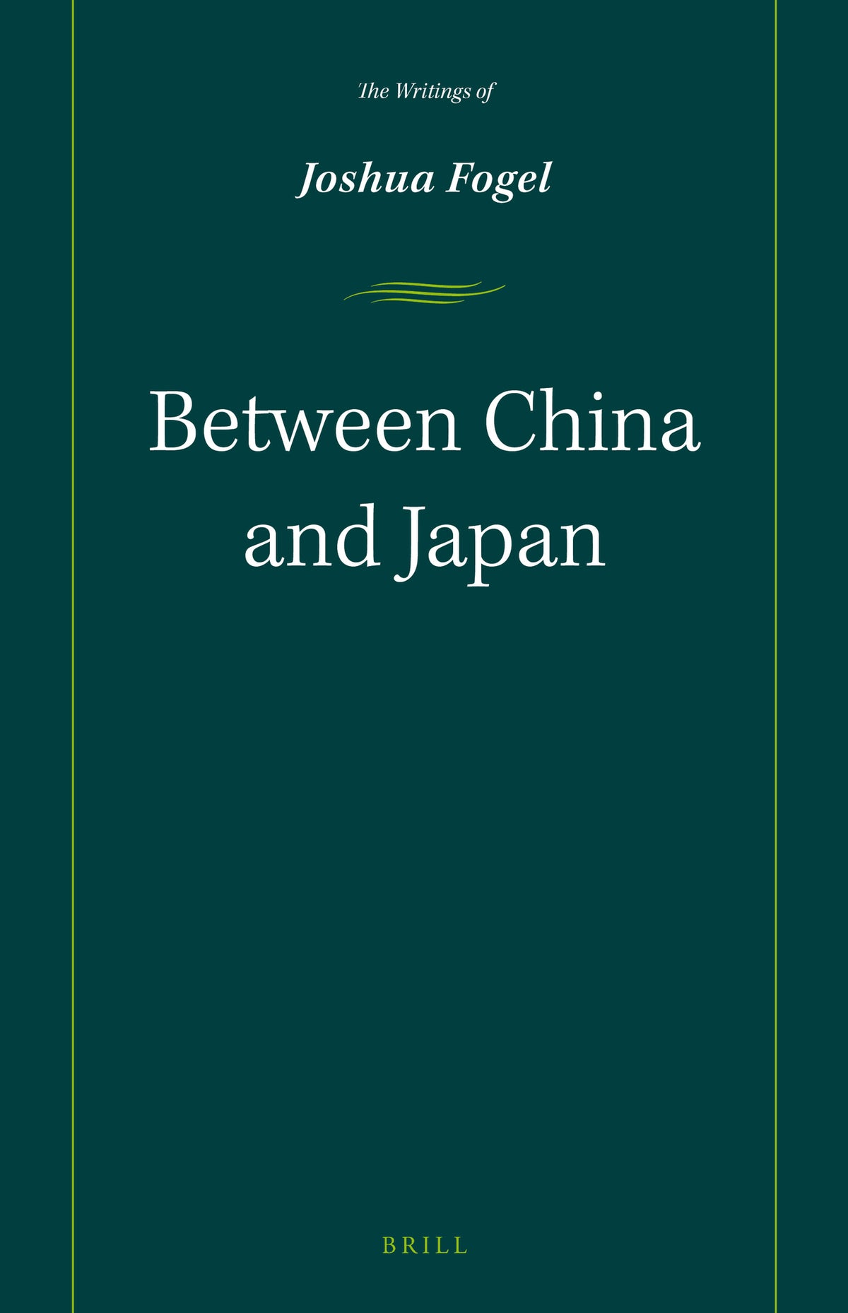 Cover image for Between China and Japan ISBN 9789004282025