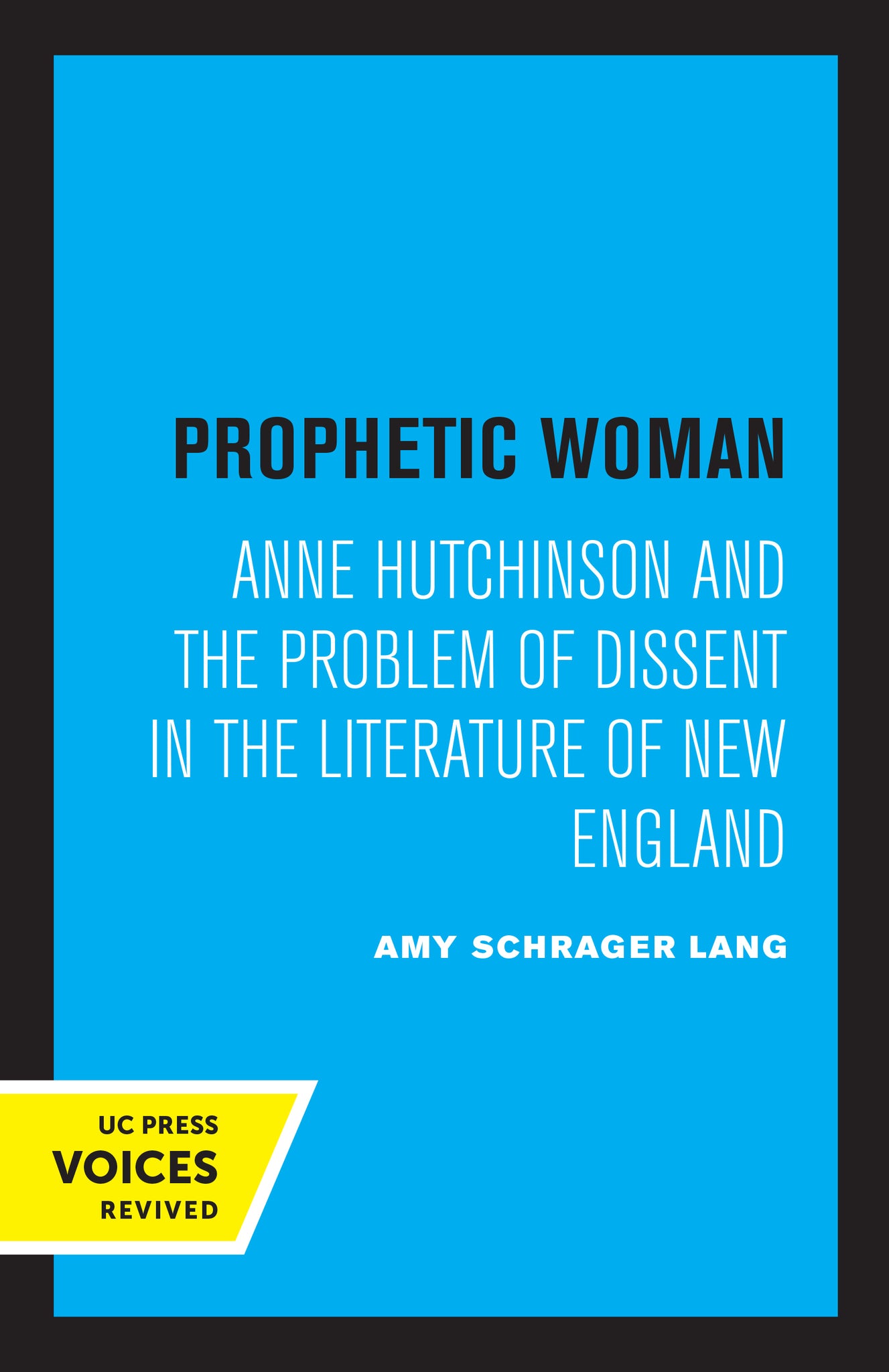 Cover image for Prophetic Woman ISBN 9780520335363