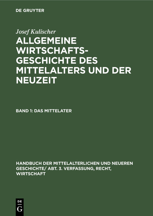 Das Mittelalter