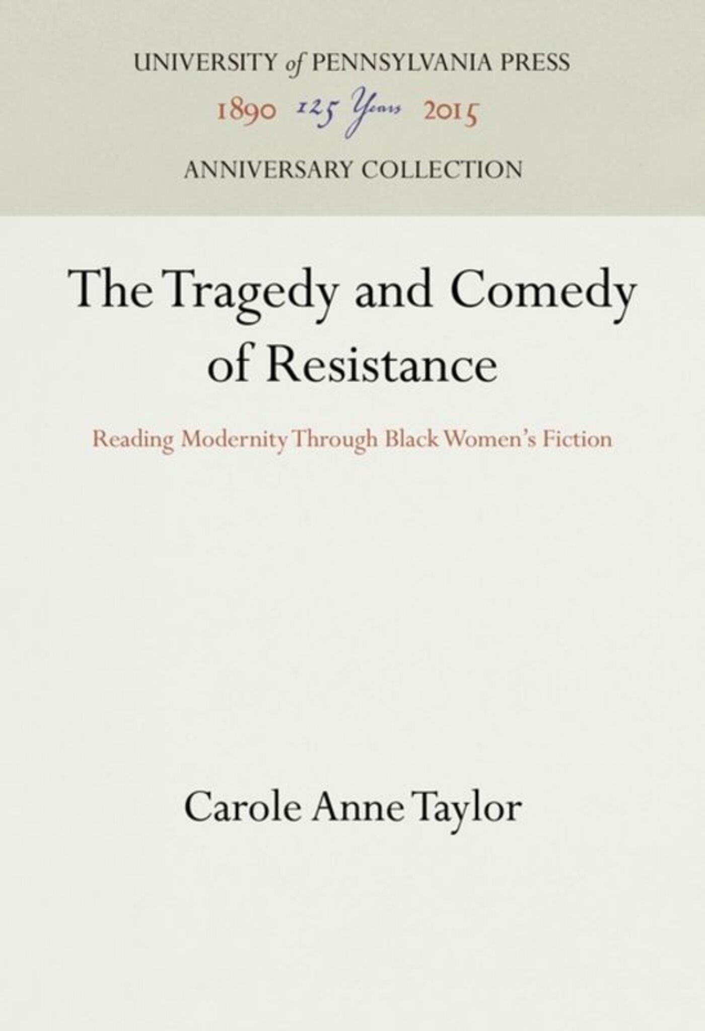 Cover image for The Tragedy and Comedy of Resistance ISBN 9781512819595