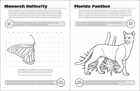 Save the Animals Activity Book