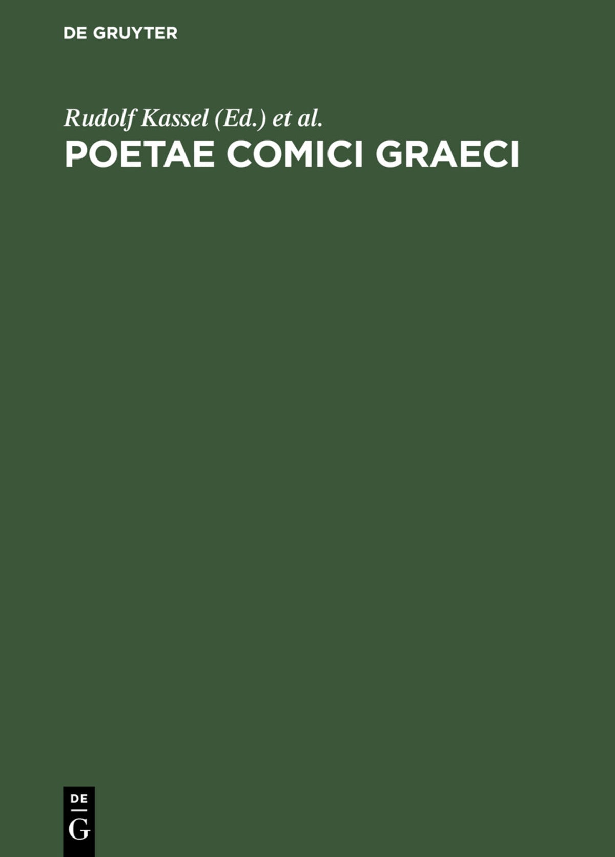 Cover image for Adespota ISBN 9783110145342