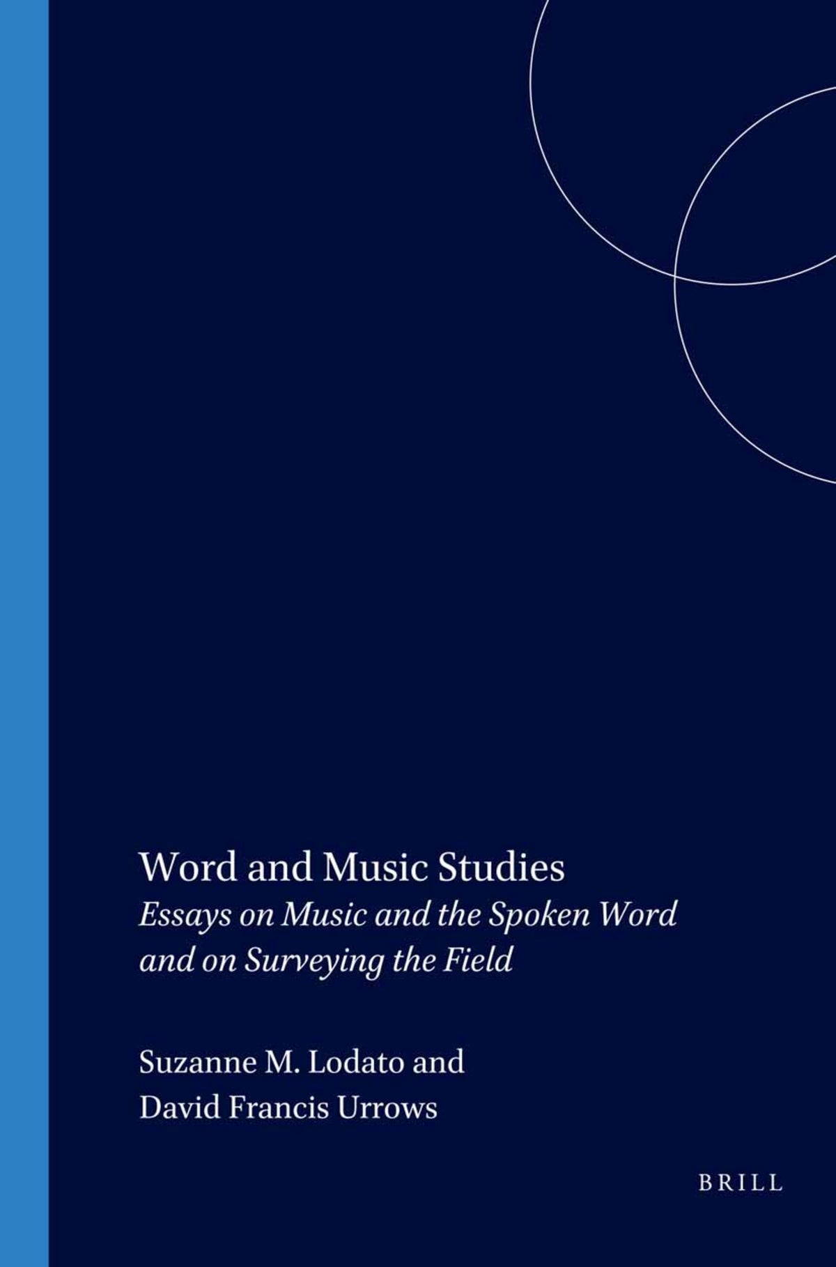 Cover image for Word and Music Studies ISBN 9789042018976