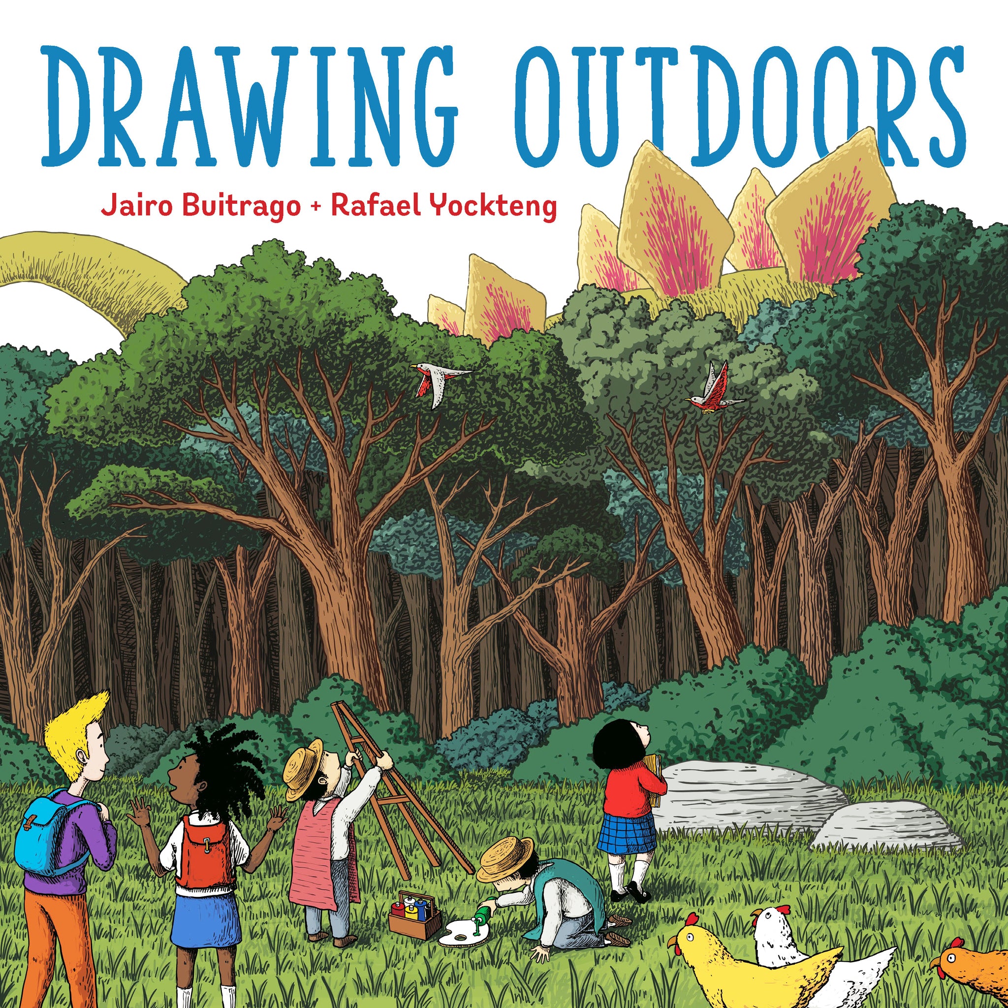 Cover image for Drawing Outdoors ISBN 9781771648486